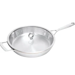 Olavson Koekenpan Ongecoat Met Deksel 30 cm