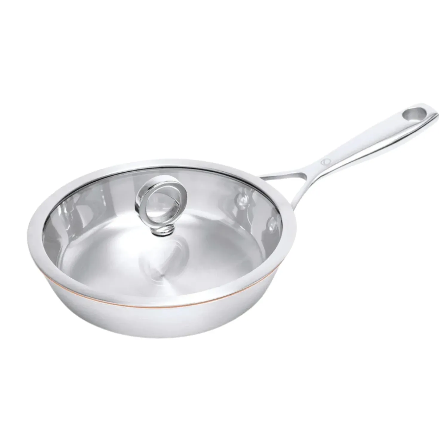 Olavson Koekenpan Ongecoat Met Deksel 16 cm