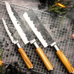 Olive Forged Messenset 3 delig
