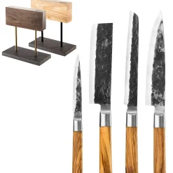 Olive Forged Messenset 4 delig + Messenblok