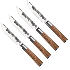 Olive Forged XXL Steakmessenset 4-delig