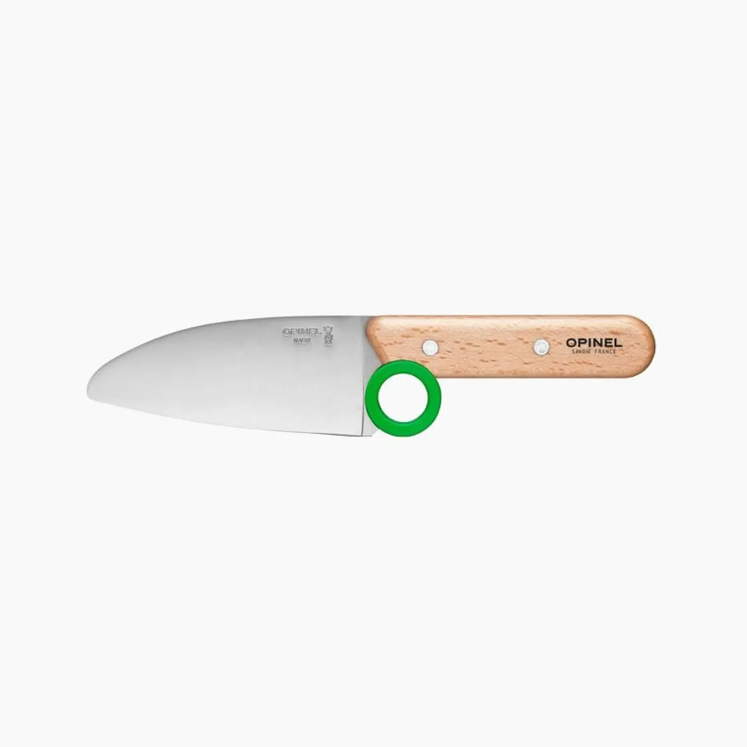 Opinel Kinder Koksmes Le Petit Chef en Dunschiller Groen
