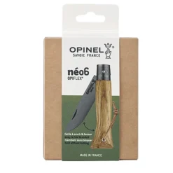Opinel Opiflex Zakmes Afgerond no. 6 Roestvrij Eikenhout