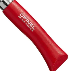 Opinel Zakmes Afgerond no. 7 Roestvrij Rood