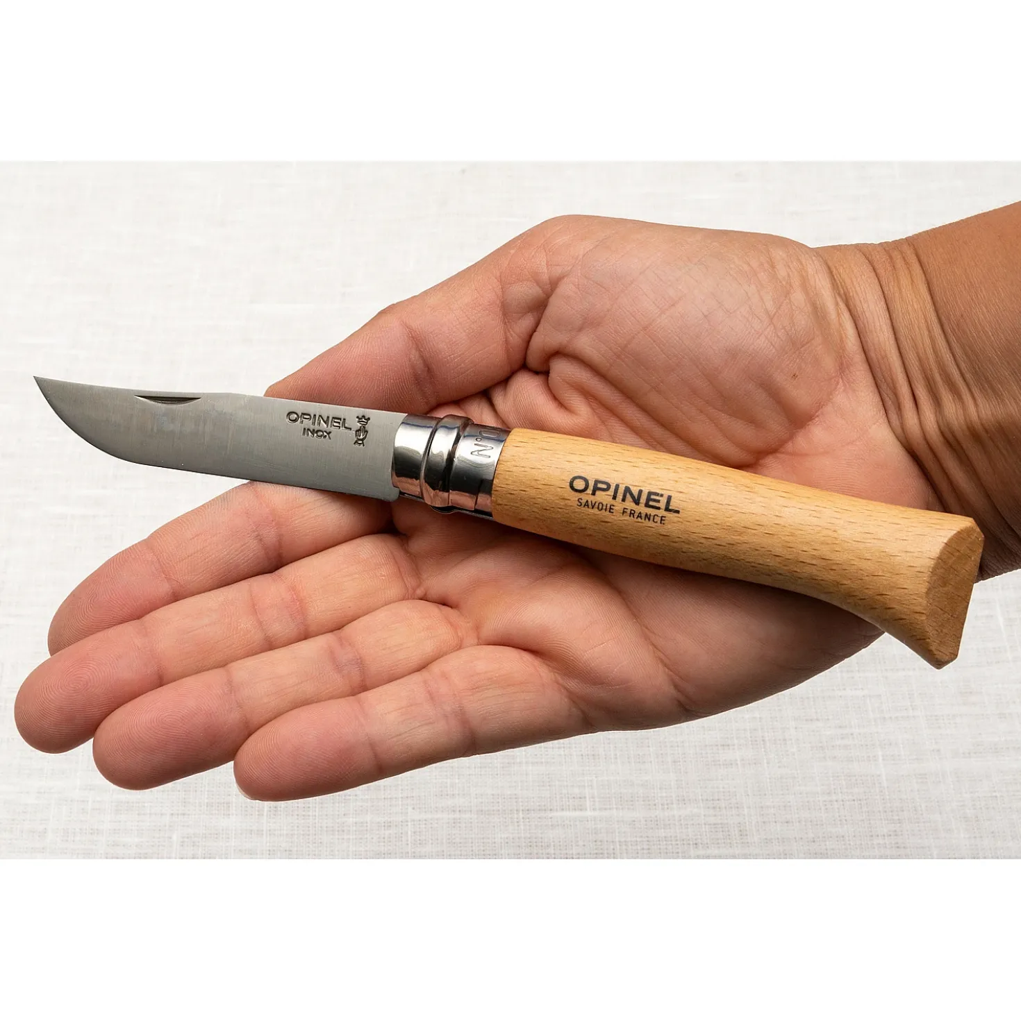 Opinel Zakmes no. 8 Eikenhout Roestvrij