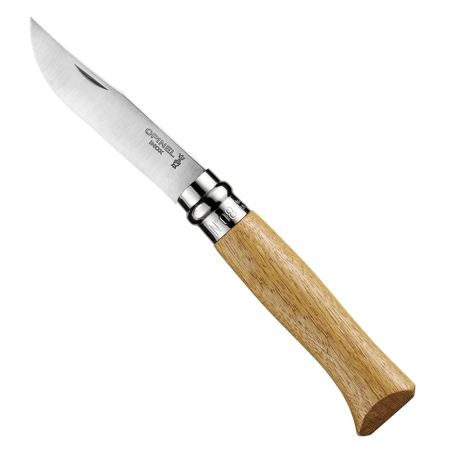 Opinel Zakmes no. 8 Eikenhout Roestvrij Honden