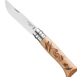 Opinel Zakmes no. 8 Eikenhout Roestvrij Alpine Skiing