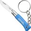 Opinel Zakmes no. 2 Met Sleutelhanger Blauw