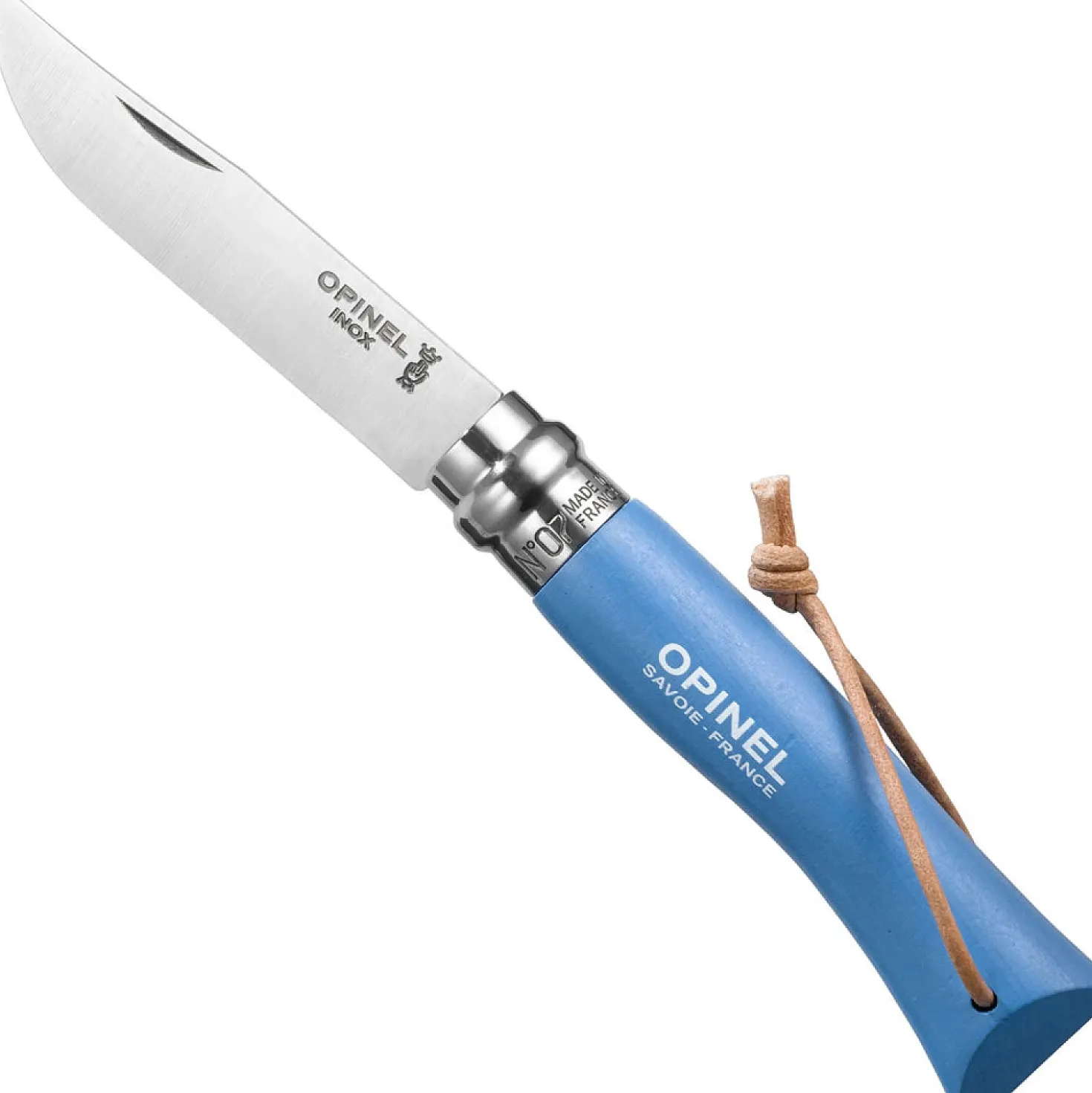 Opinel Zakmes no. 7 Roestvrij Blauw