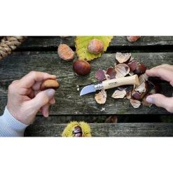 Opinel Zakmes No. 7 Roestvrij Kastanje/Knoflook
