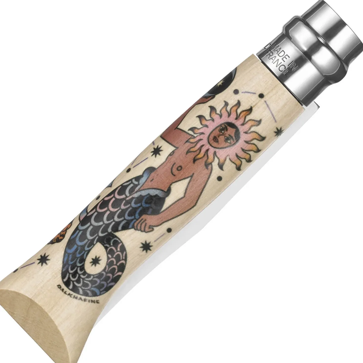 Opinel Zakmes no. 8 Roestvrij Limited Edition Cosmos Dalkhafine