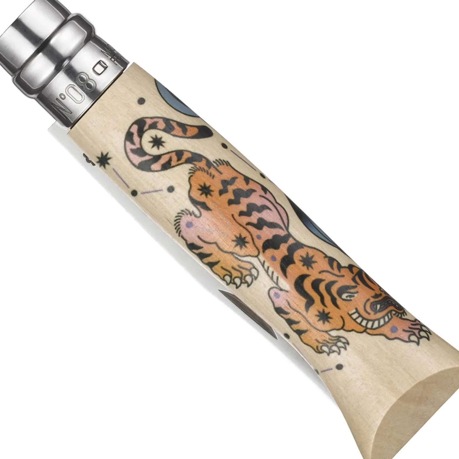 Opinel Zakmes no. 8 Roestvrij Limited Edition Cosmos Dalkhafine