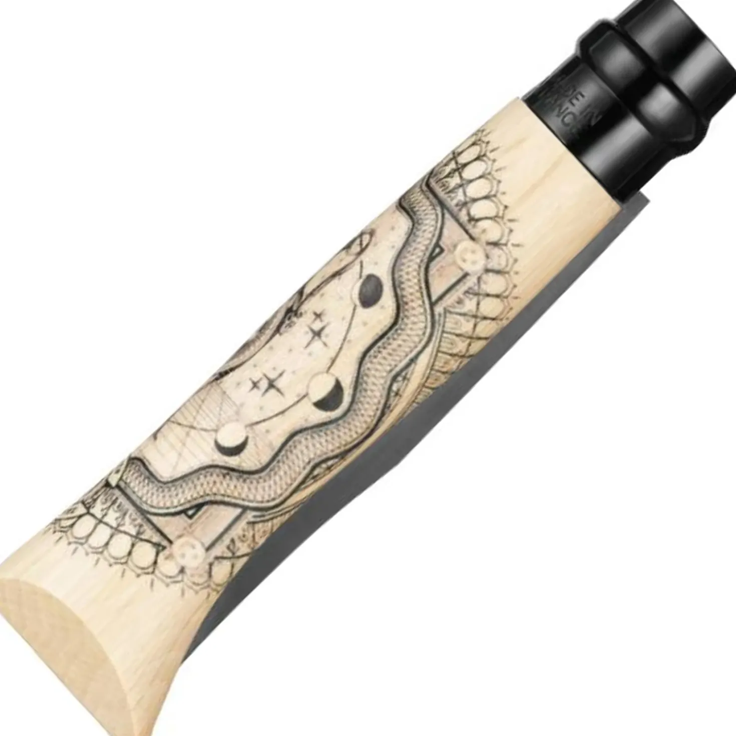 Opinel Zakmes no. 8 Roestvrij Limited Edition Cosmos Benjamin Jeanjean