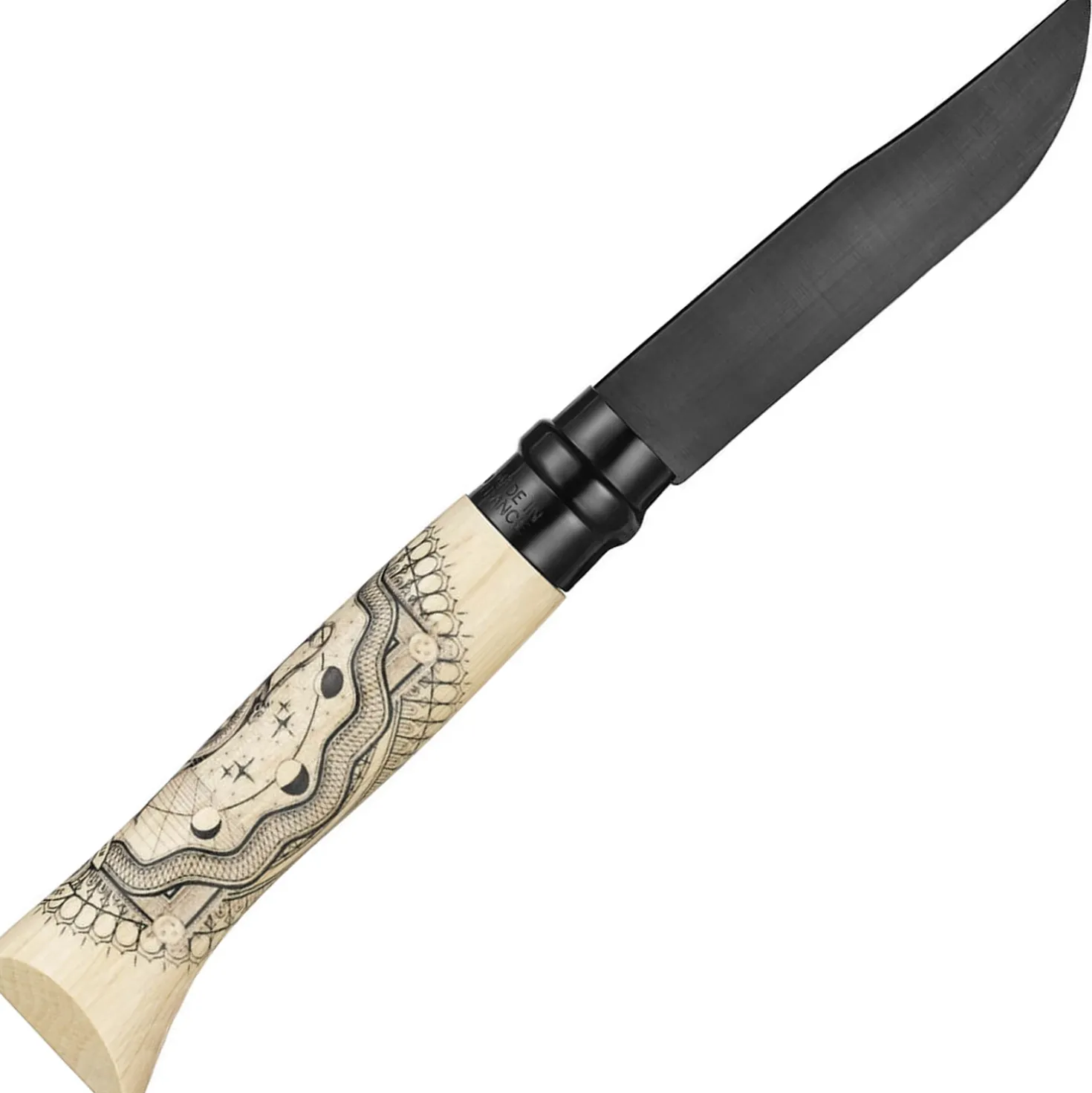 Opinel Zakmes no. 8 Roestvrij Limited Edition Cosmos Benjamin Jeanjean