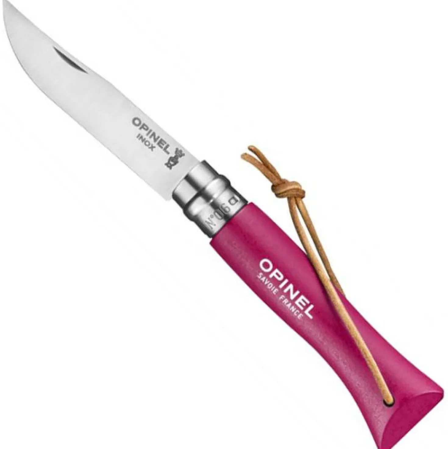 Opinel Zakmes no. 6 Roestvrij Roze