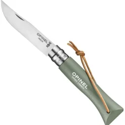 Opinel Zakmes no. 6 Roestvrij Saliegroen