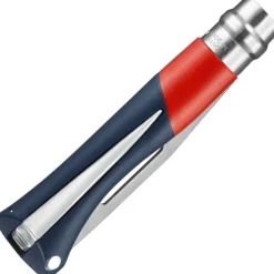 Opinel Zakmes Ocean Red no. 9 Roestvrij Zeilmes