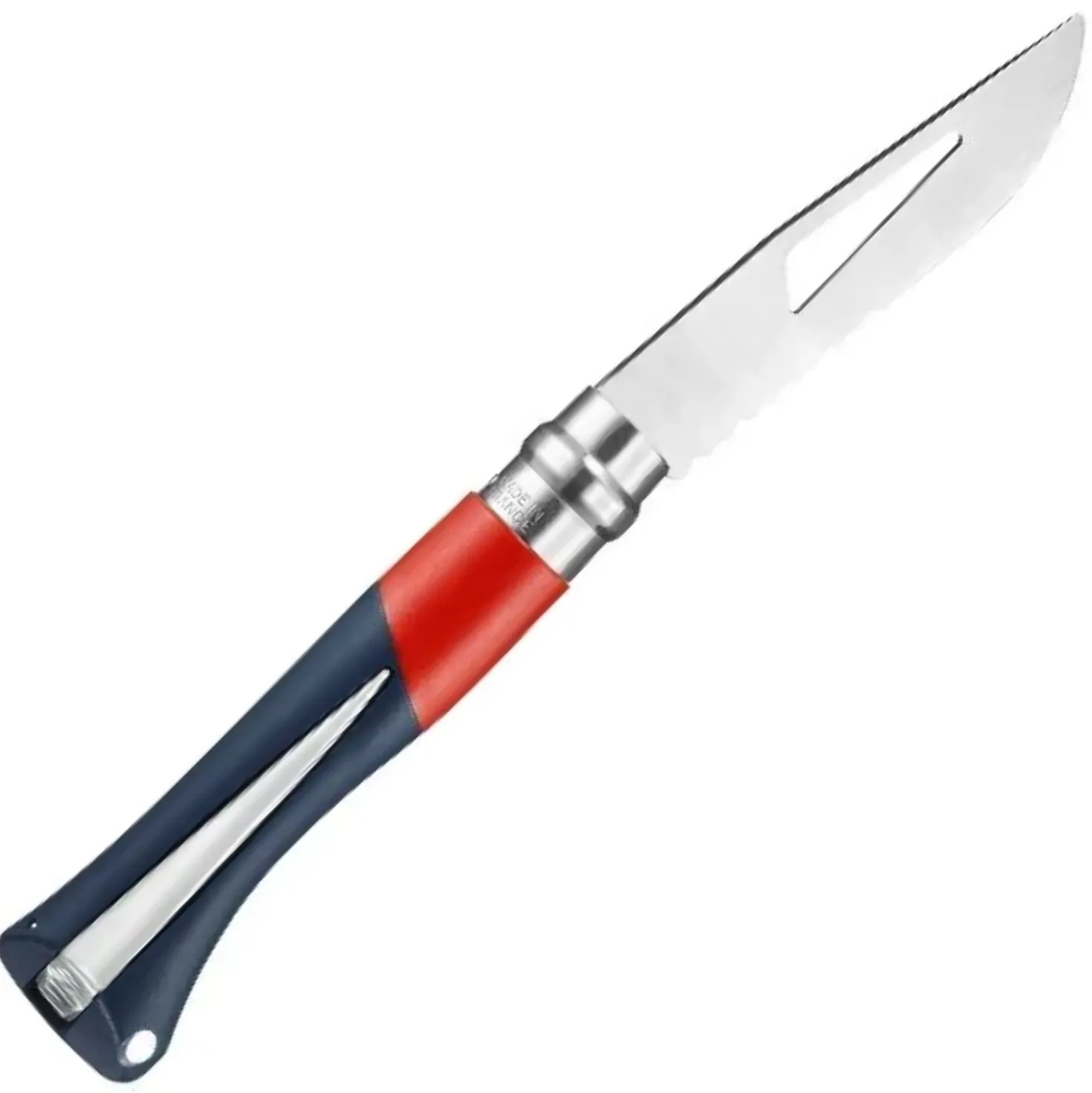 Opinel Zakmes Ocean Red no. 9 Roestvrij Zeilmes