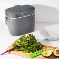 Oxo Afvalbakje Antraciet 6.5 Liter