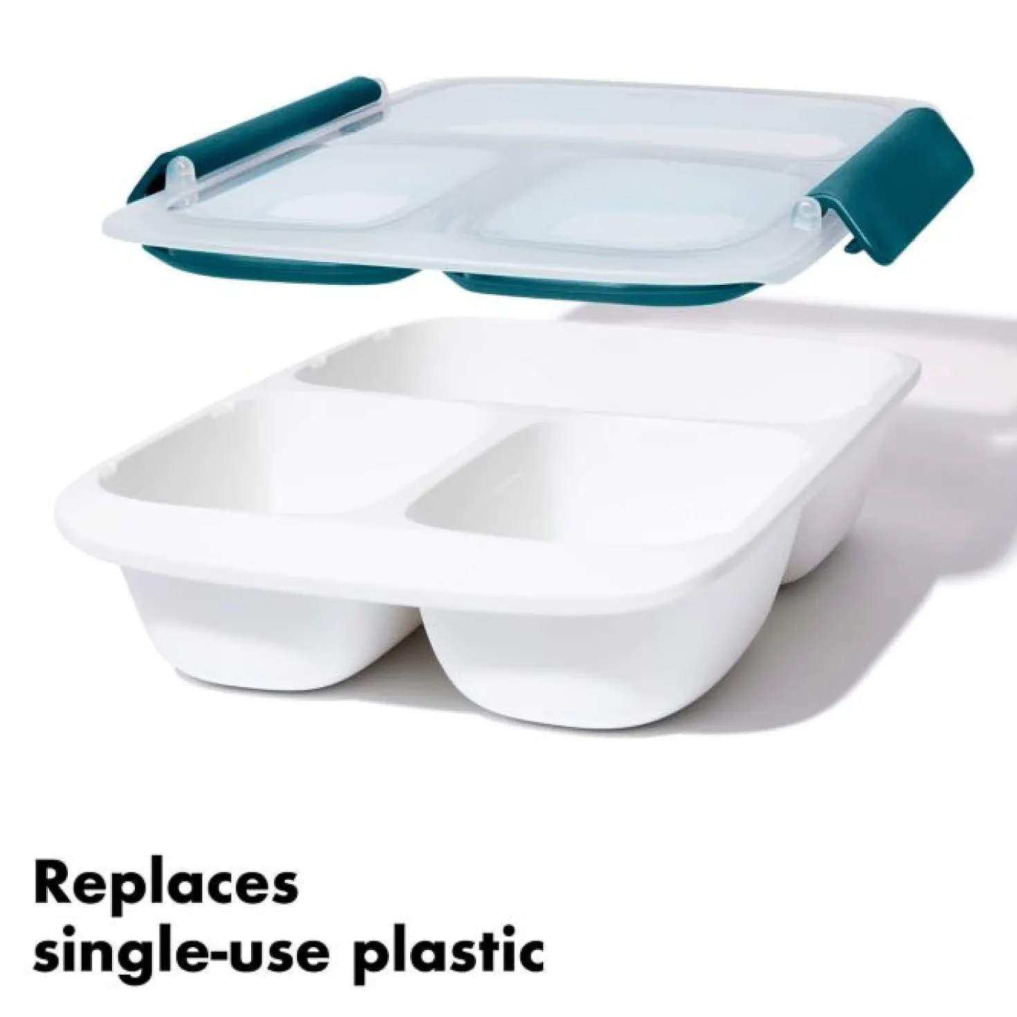 Oxo Lunchbox Prep & Go 3-vaks, 970 ml