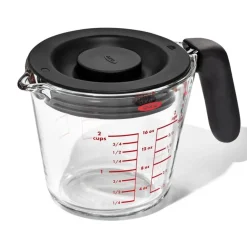 Oxo Maatbeker Met Deksel Glas 500 ml