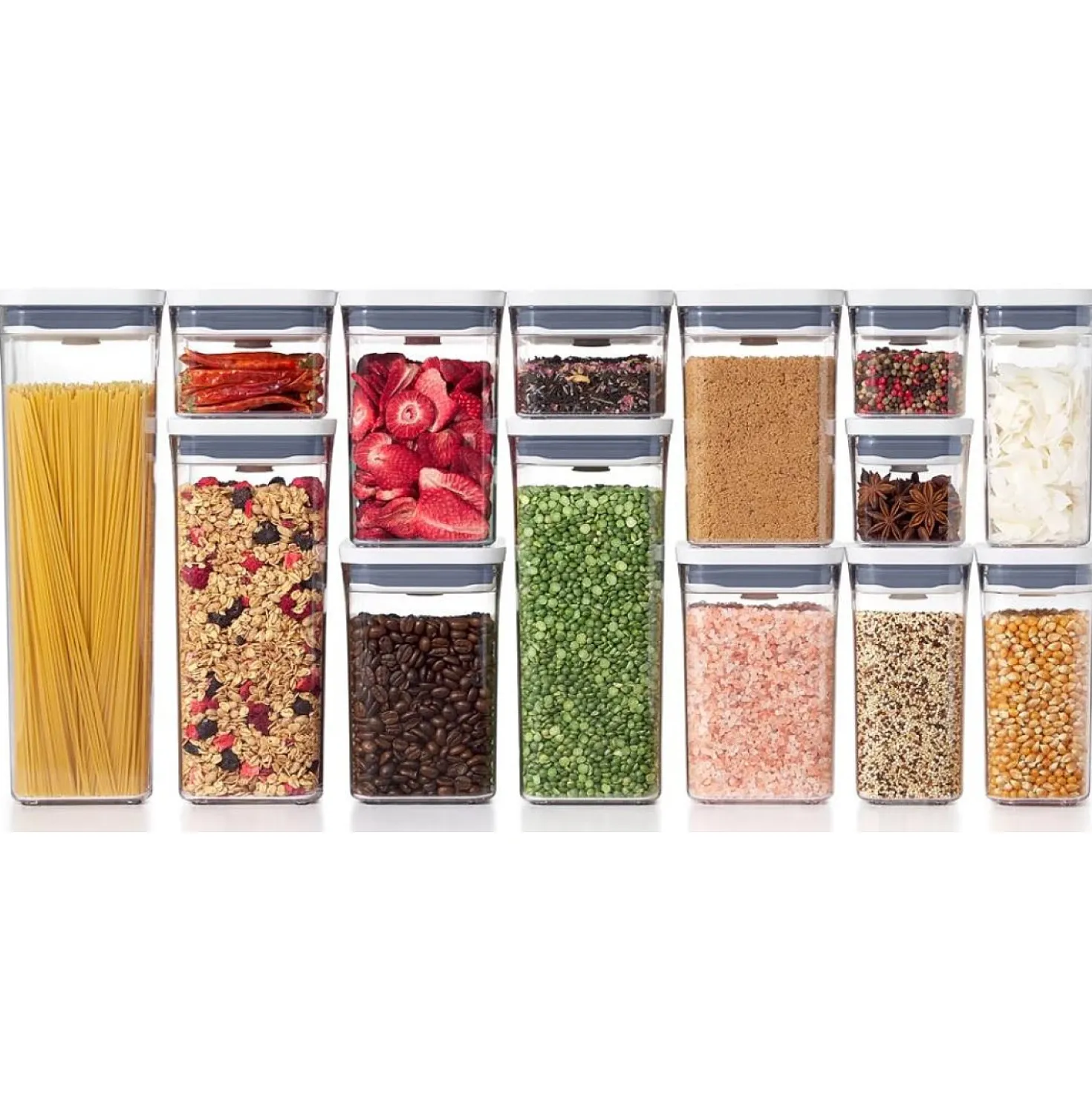 Oxo Voorraadbus Pop 2.0 Container Laag 1.6 Liter