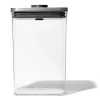 Oxo Voorraadbus Pop SteeL Container Rechthoek 2.6 Liter