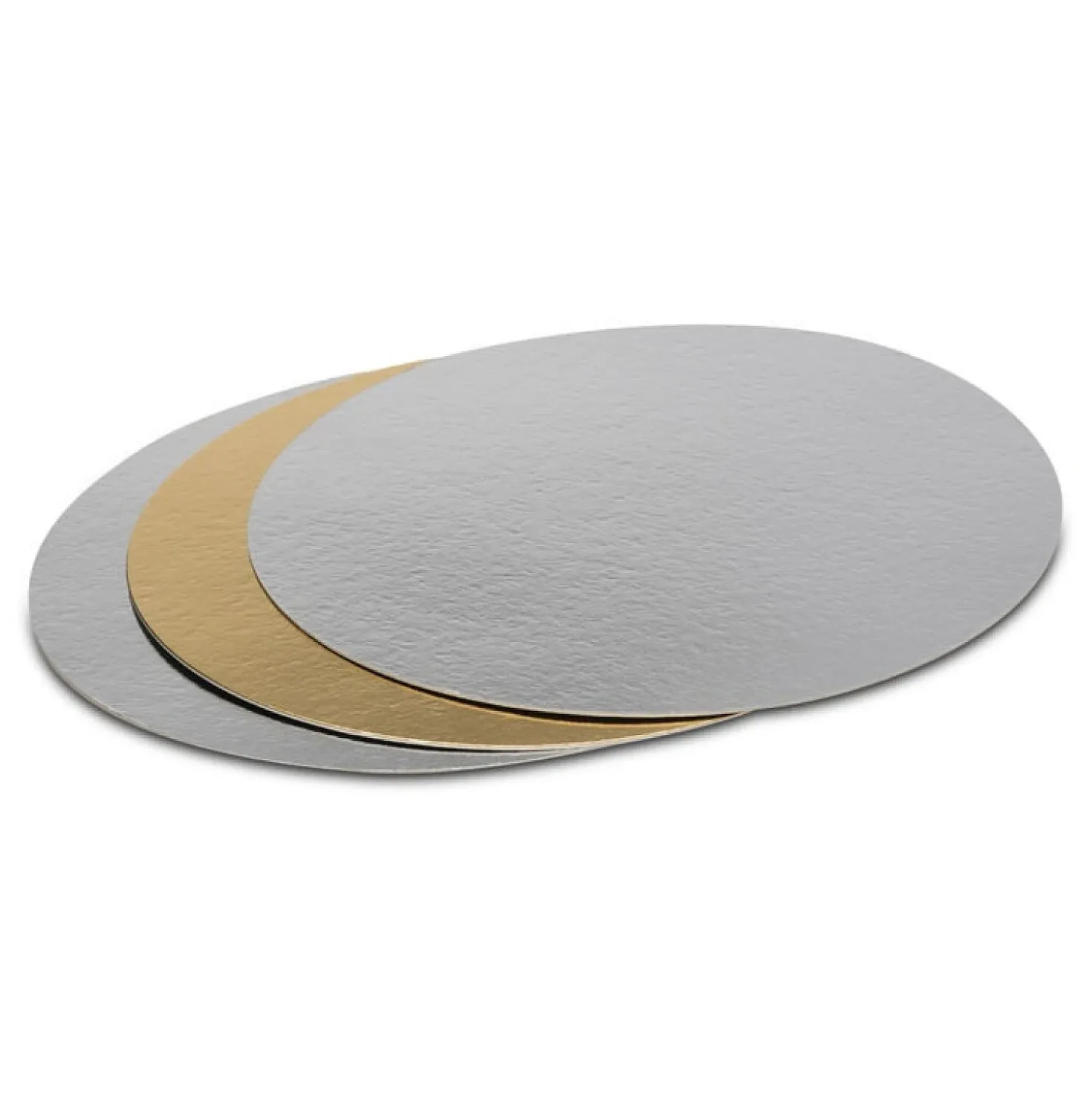 Patisse Taartonderlegger 3 stuks goud/zilver