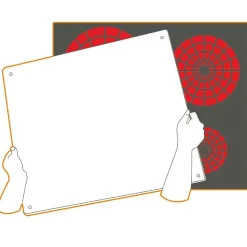 Pebbly Beschermplaat Voor Kookplaat 57 x 50 cm