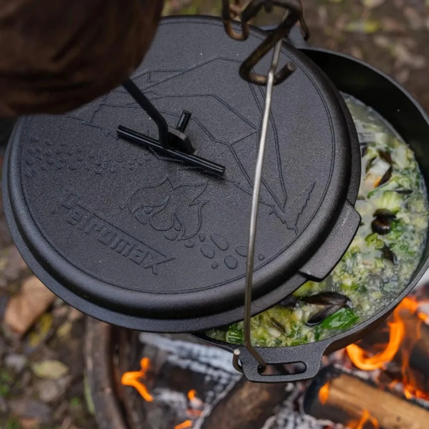 Petromax Dutch Oven FT9-T Essential 7,5 liter + Petromax Onderhoudswax