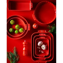 Peugeot Appolia Ovenschaal Rechthoek 36 cm Rood