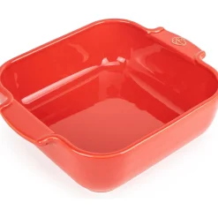 Peugeot Appolia Ovenschaal Vierkant 28 cm Rood