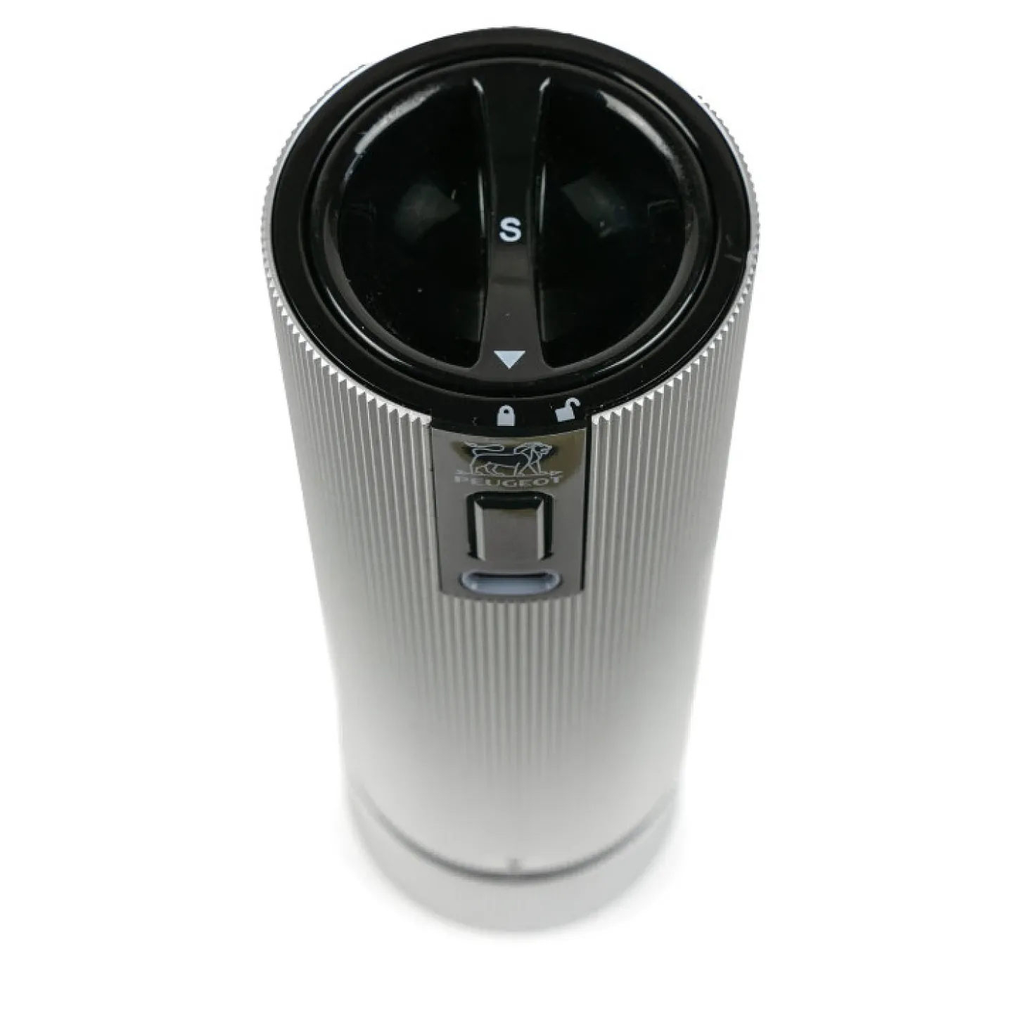 Peugeot Elektrische Peper & Zoutmolenset Carbon/Aluminium 15 cm