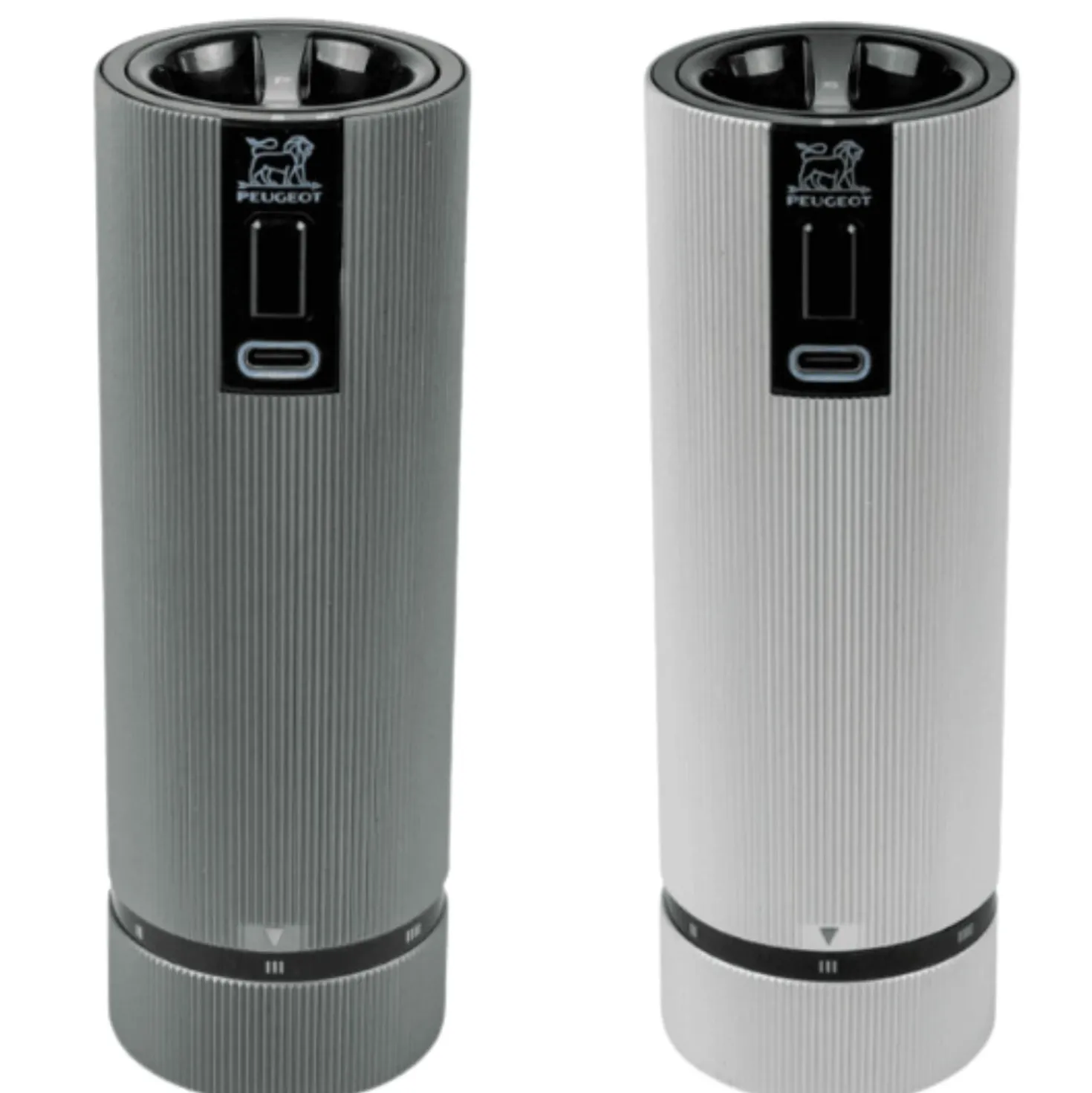 Peugeot Elektrische Peper & Zoutmolenset Carbon/Aluminium 15 cm
