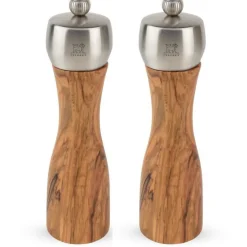 Peugeot Fidji Olijfhout Zout- en Pepermolenset 20 cm