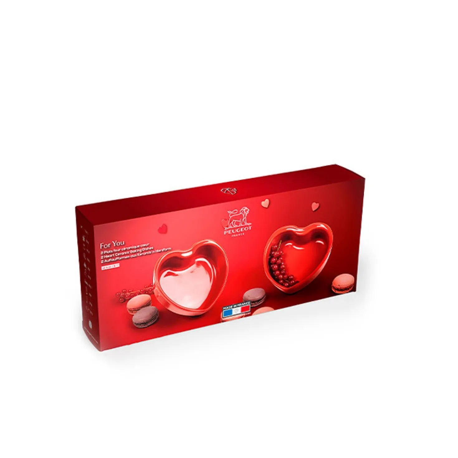 Peugeot For You Hartvormige Ovenschaaltjes 11 cm