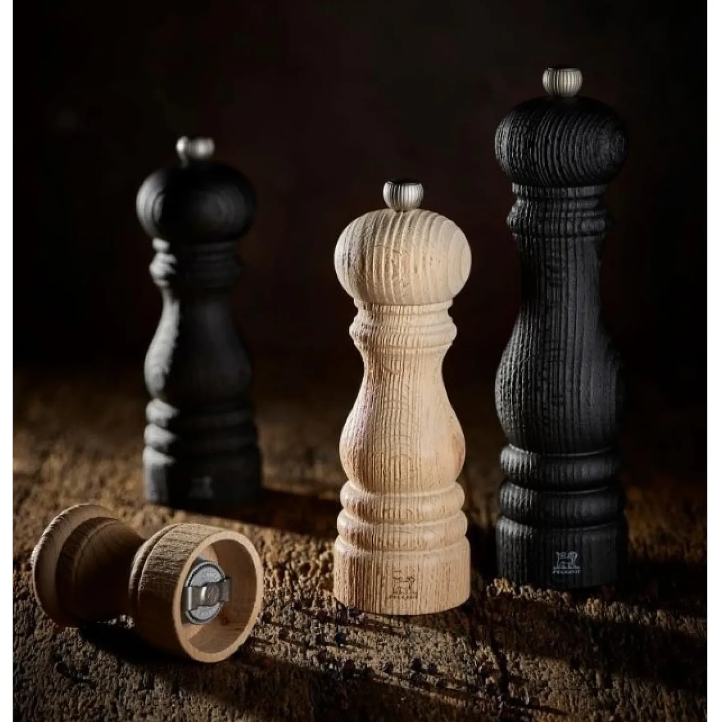 Peugeot Pepermolen Paris Nature 18 cm Zwart