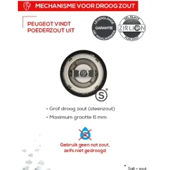 Peugeot Zoutmolen ParisRama Paris Passierood U-select 18 cm
