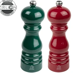 Peugeot Zout & Pepermolen ParisRama Bosgroen/Pasierood 18 cm