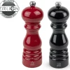 Peugeot Zout & Pepermolen ParisRama Pasierood/Laque Zwart 18 cm