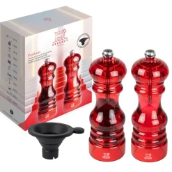 Peugeot Zout & Pepermolen Podium Rood 18 cm
