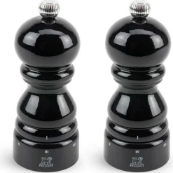Peugeot Zout & Pepermolen Set Paris Laque Noir U-select 12 cm