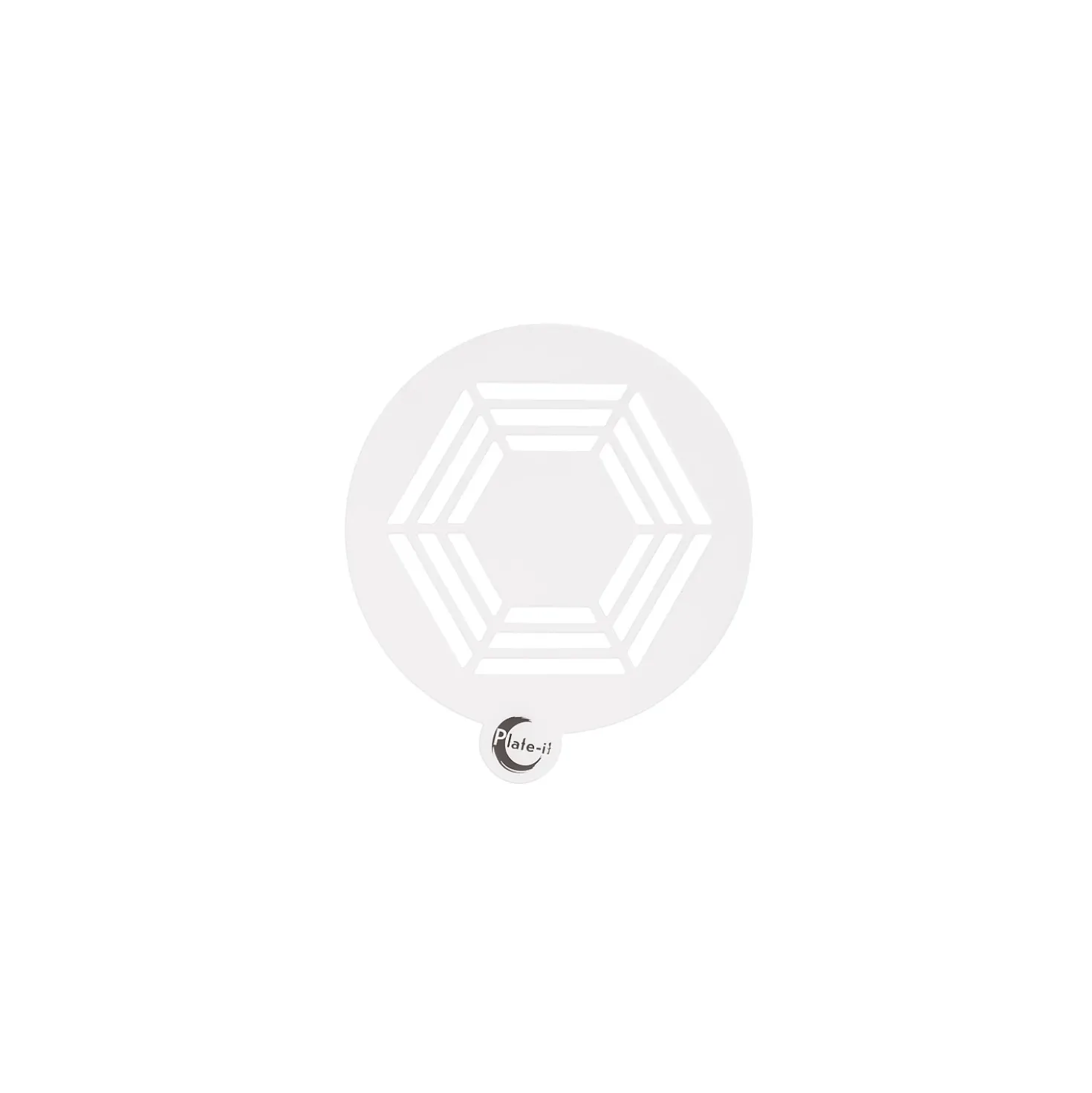 Plate-it Stencils Hexagon