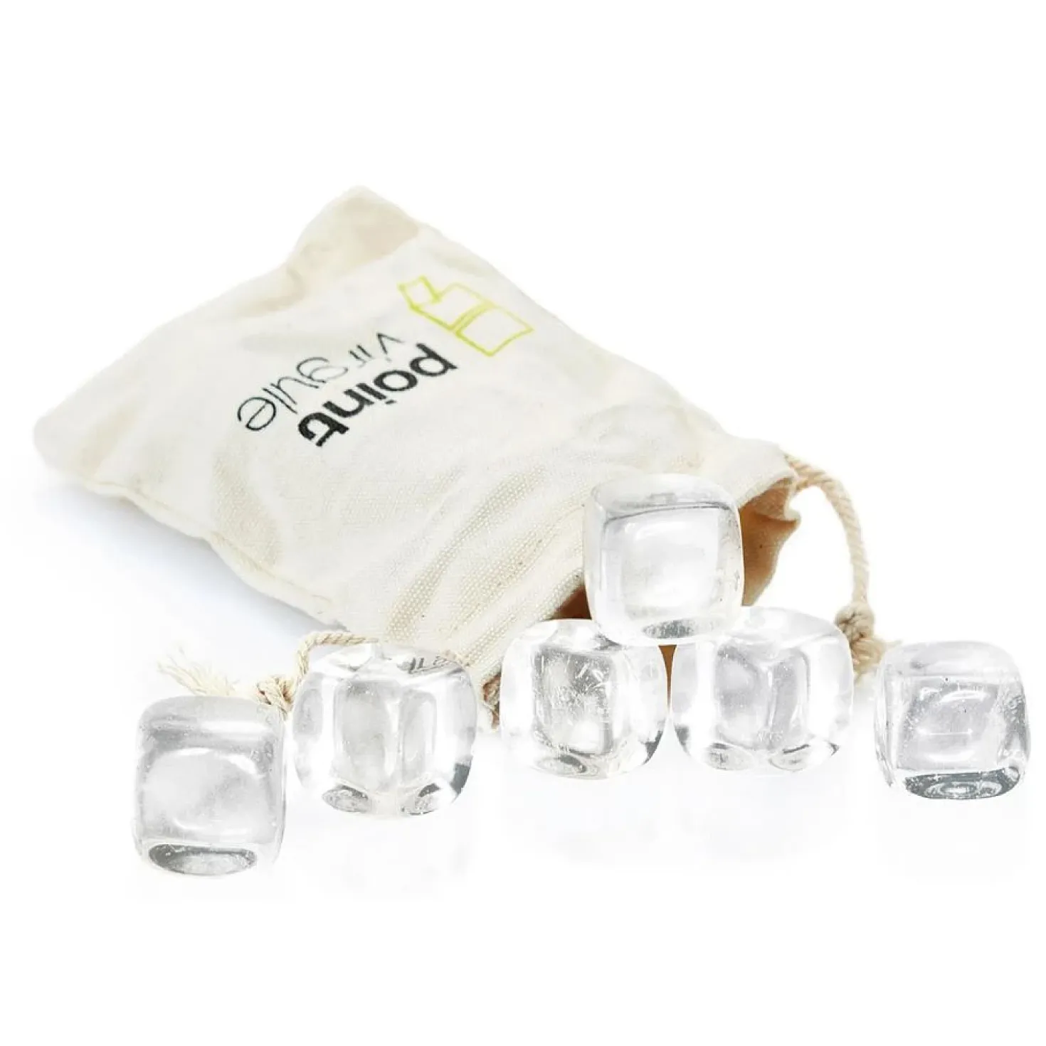 Point Virgule Ijsblokjes Crystal Stones