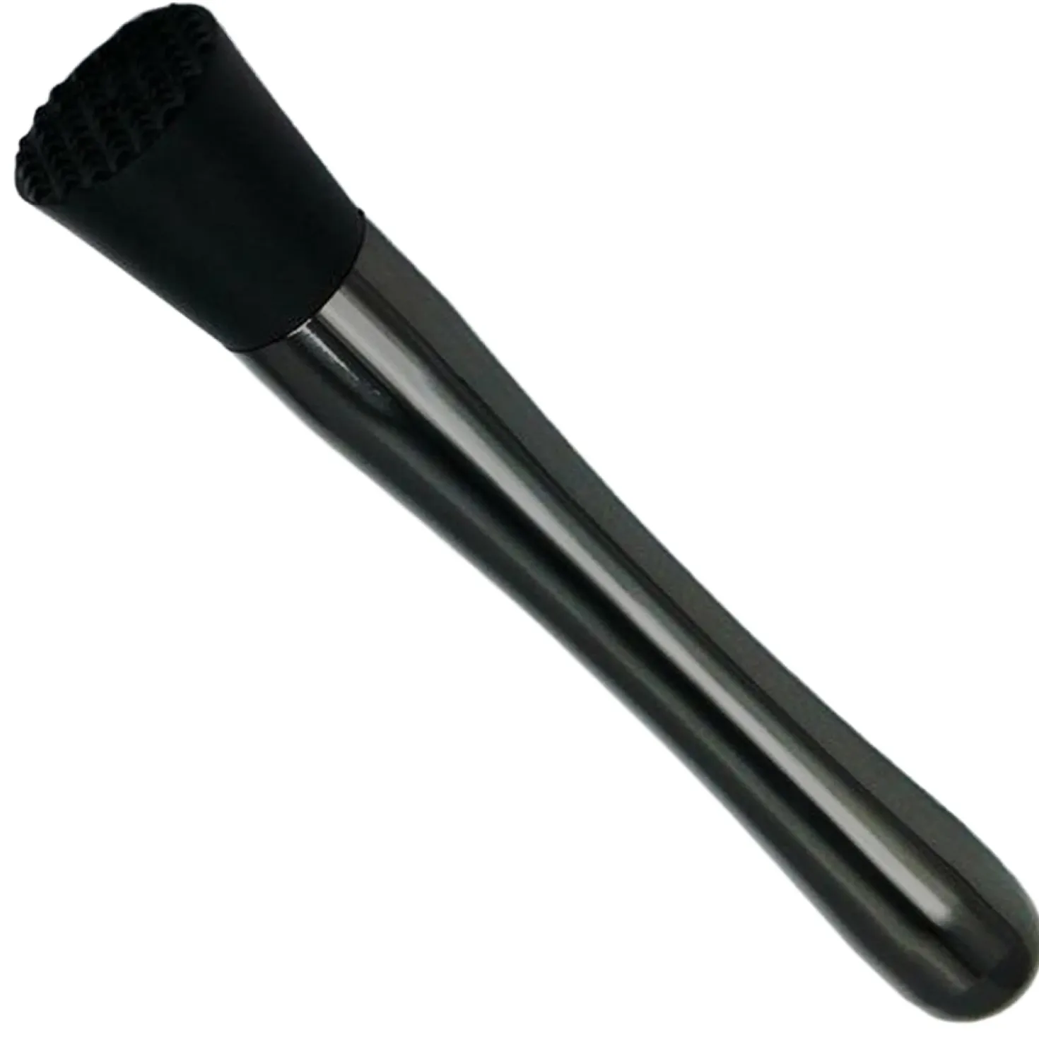 Point Virgule RVS Cocktailstamper Zwart Metallic