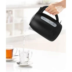 Princess Black Steel Waterkoker 1.7 Liter