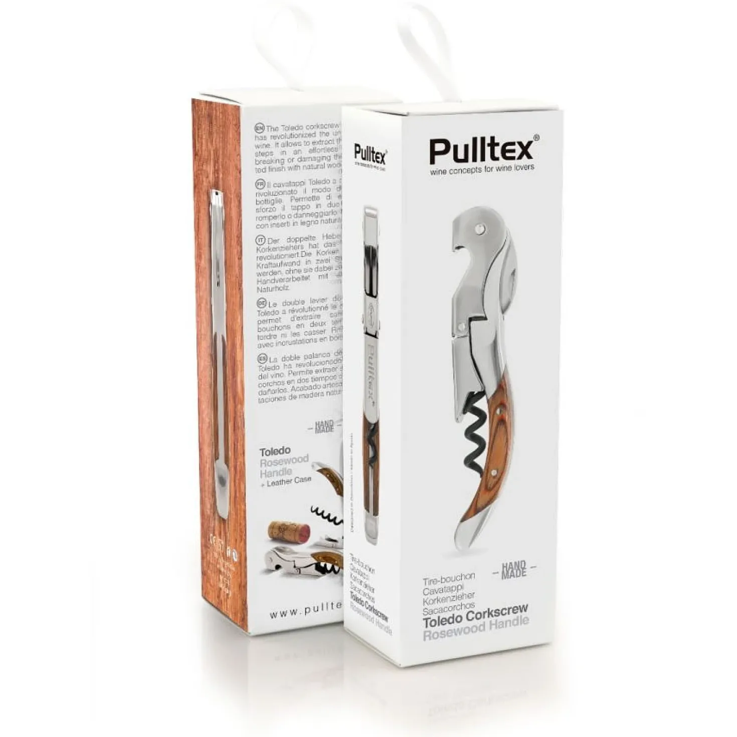 Pulltex Pulltap Toledo Rosewood Set met Etui