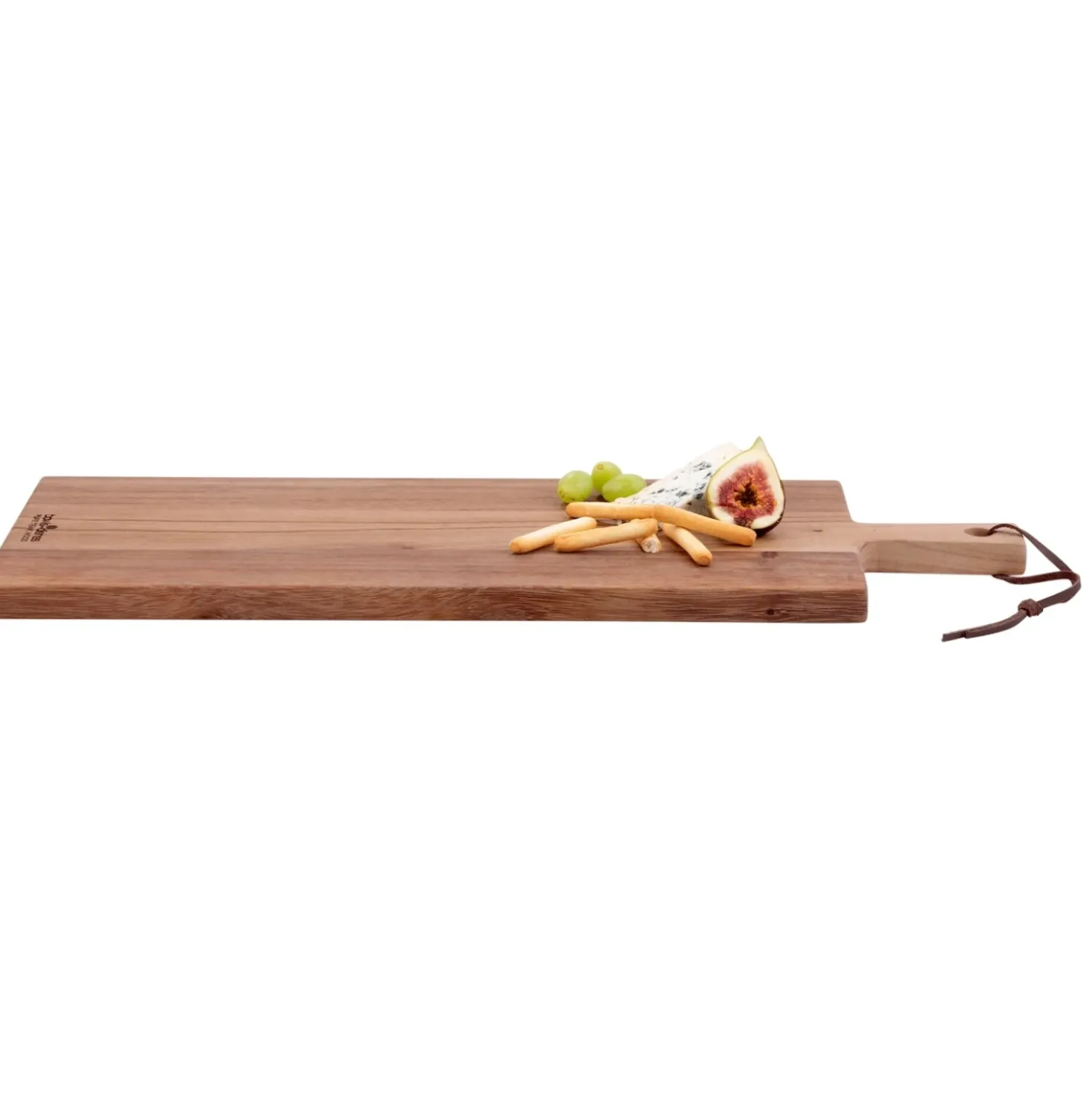 Puur Hout Serveerplank Teakhout met Handvat (59 x 20 cm)