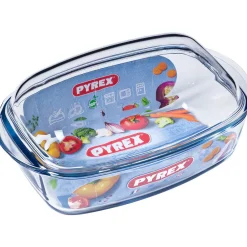 Pyrex Irresistible Braadslede Met Deksel 33 x 19 cm