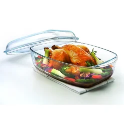 Pyrex Irresistible Braadslede Met Deksel 33 x 19 cm